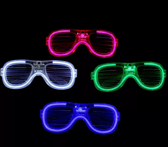 라이트 업 LED 안경 저렴한 가격의 파티 콘서트 어린이를 위한 LED 선글라스